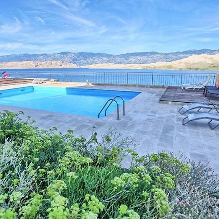 Sea View & Pool Studio Pag Town Luaran gambar